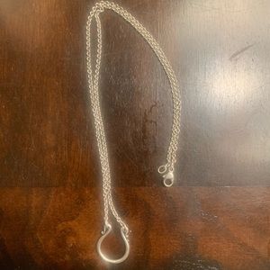 James Avery Charm holder necklace